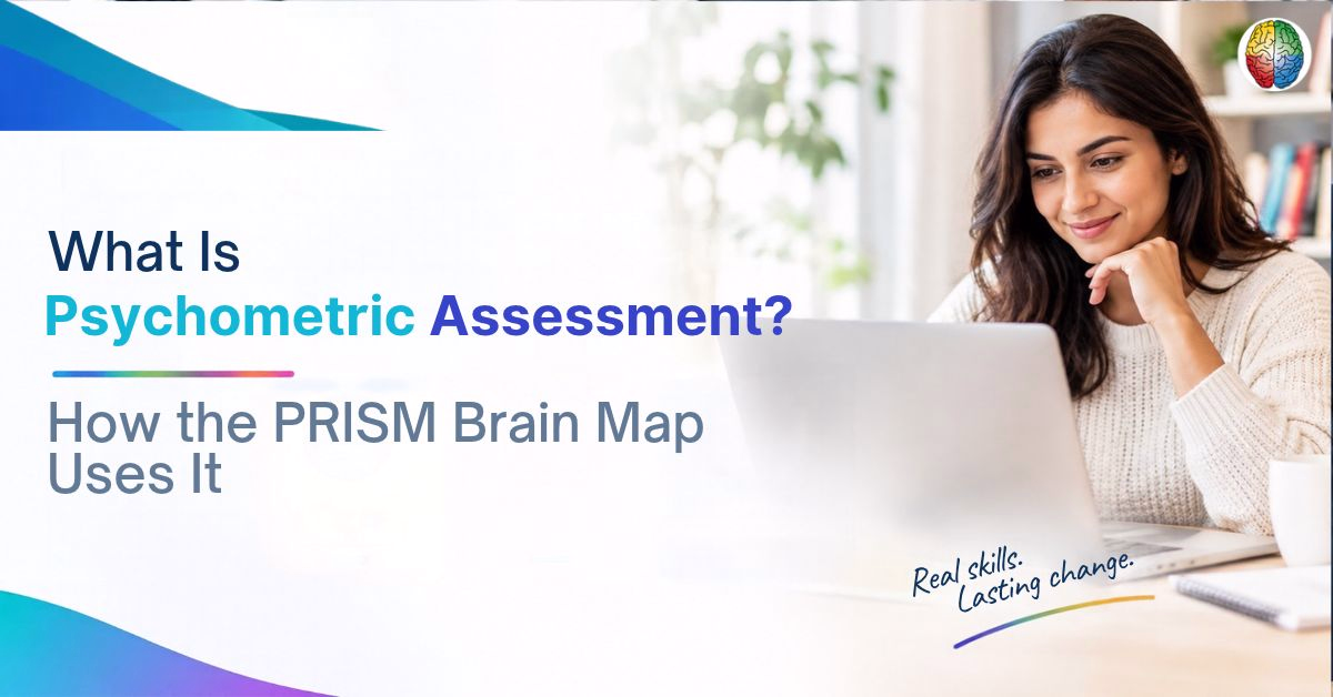 Sample psychometric assessment report from the PRISM Brain Map